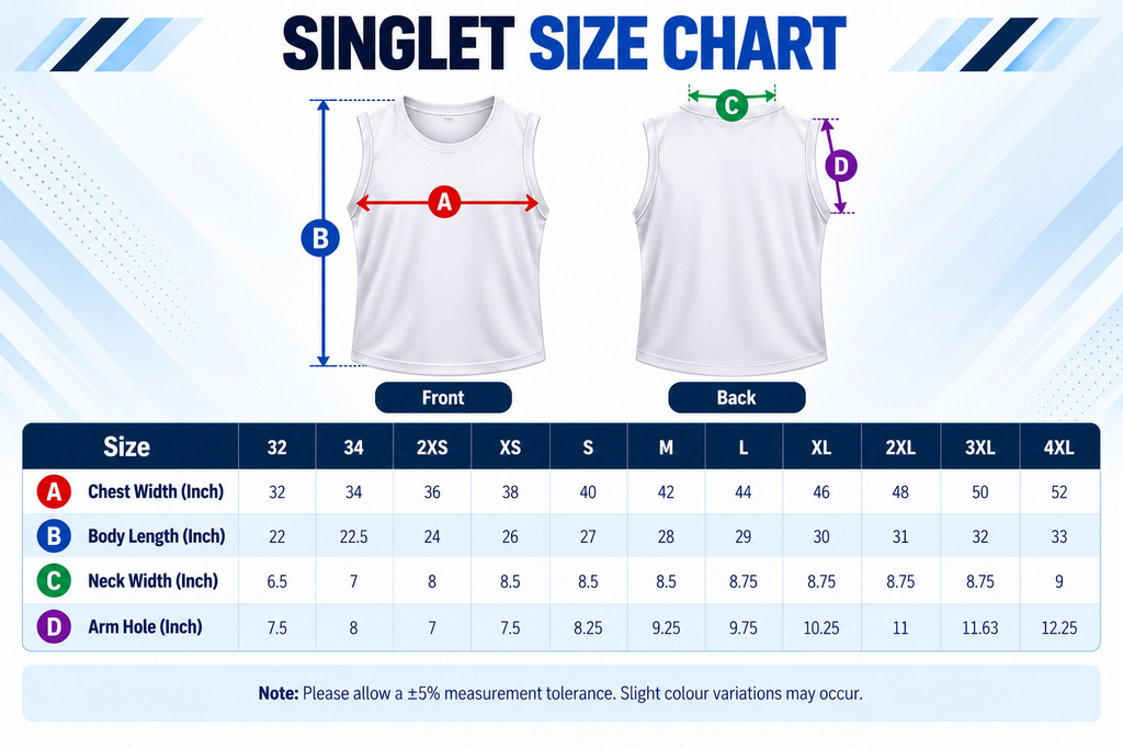 Basketball Singlet Set