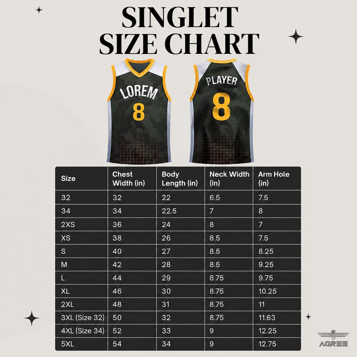 Athletics Singlet Set